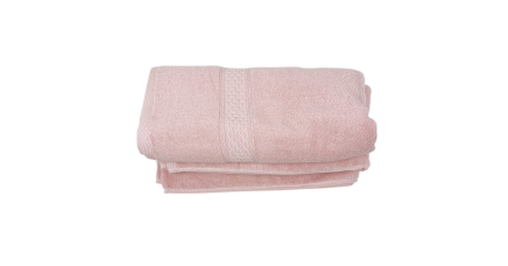 Bath Towel Combed Cotton - Baby Pink (70x140cm)
