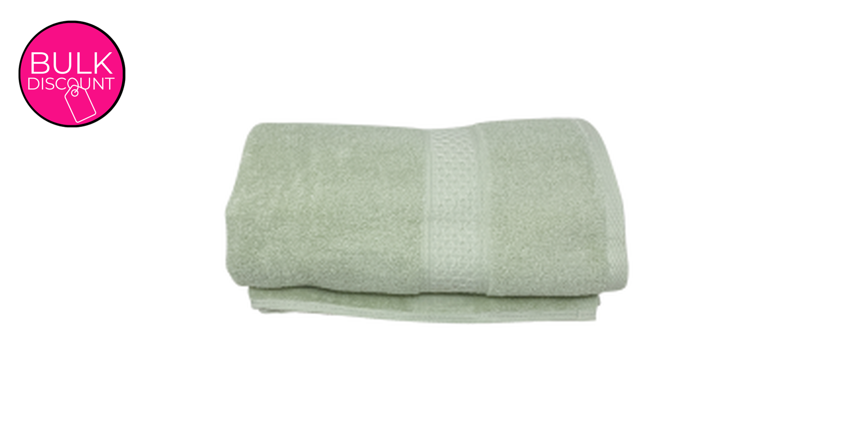 Bath Towel Combed Cotton - Celery Green (70x140 cm)