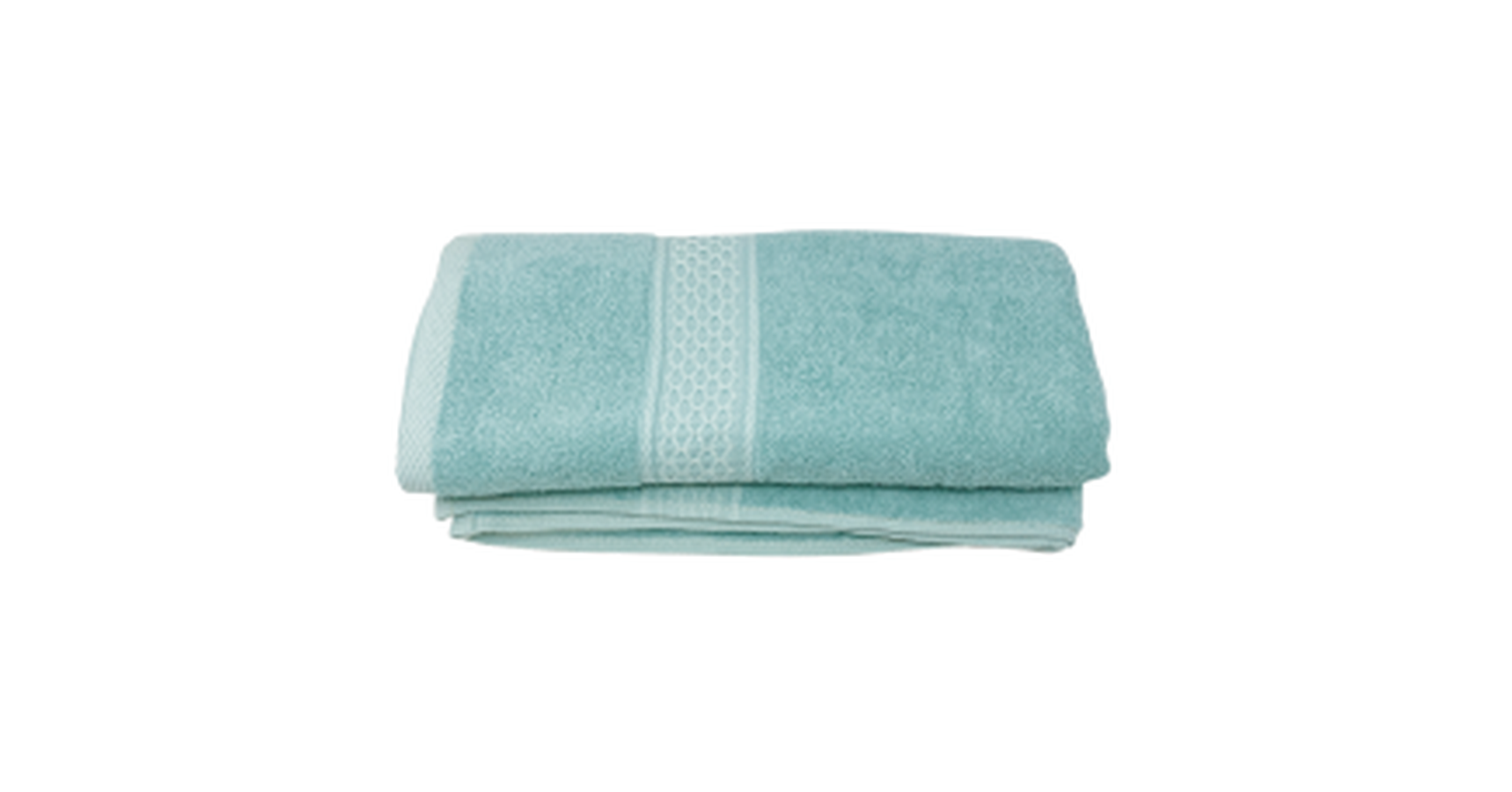 Bath Towel Combed Cotton - Tiffany Blue (70x140 cm)