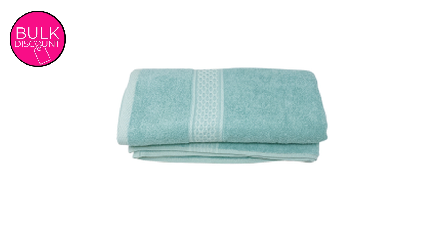 Bath Towel Combed Cotton - Tiffany Blue (70x140 cm)