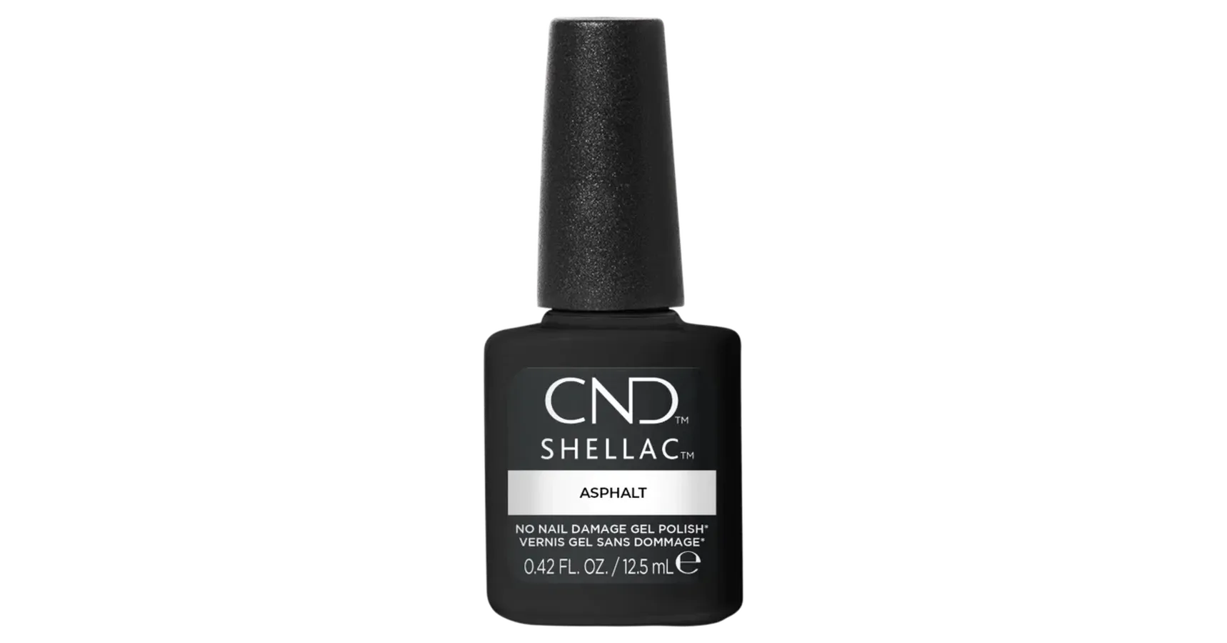 CND Shellac - Asphalt (0.42oz) - NEW