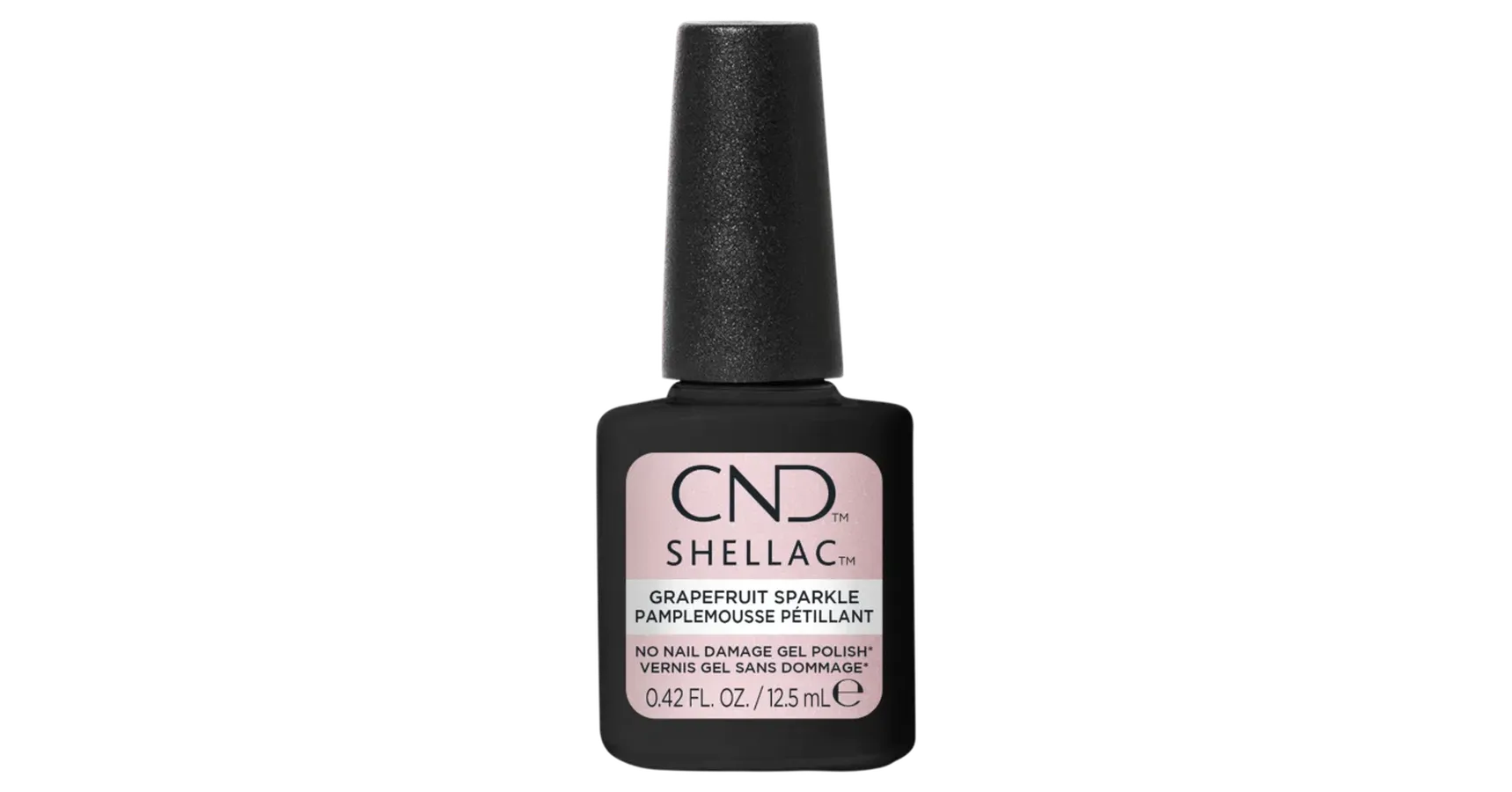 CND Shellac - Grapefruit Sparkle (0.42oz) - NEW