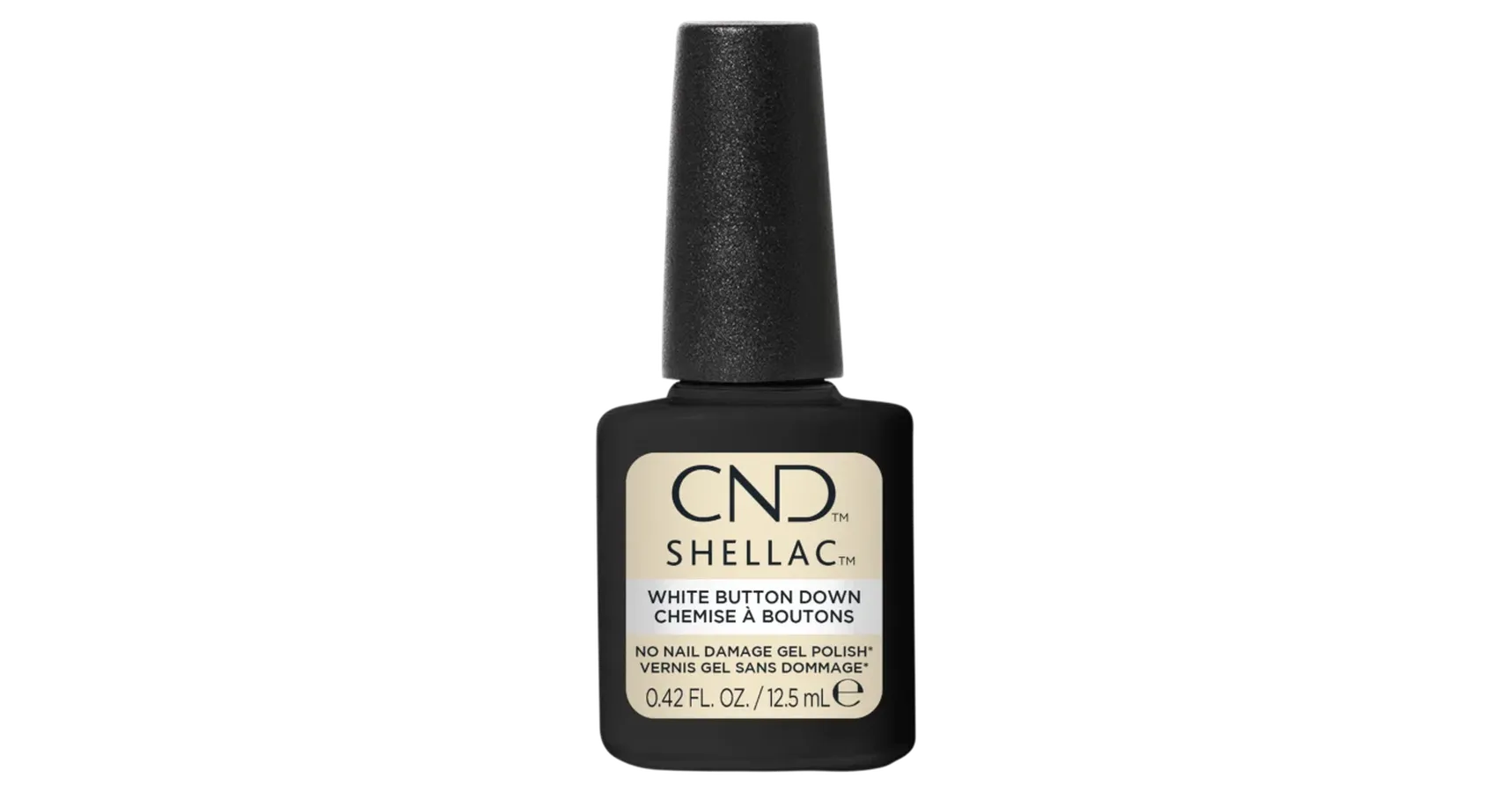 CND Shellac - White Button Down (0.42oz) - NEW