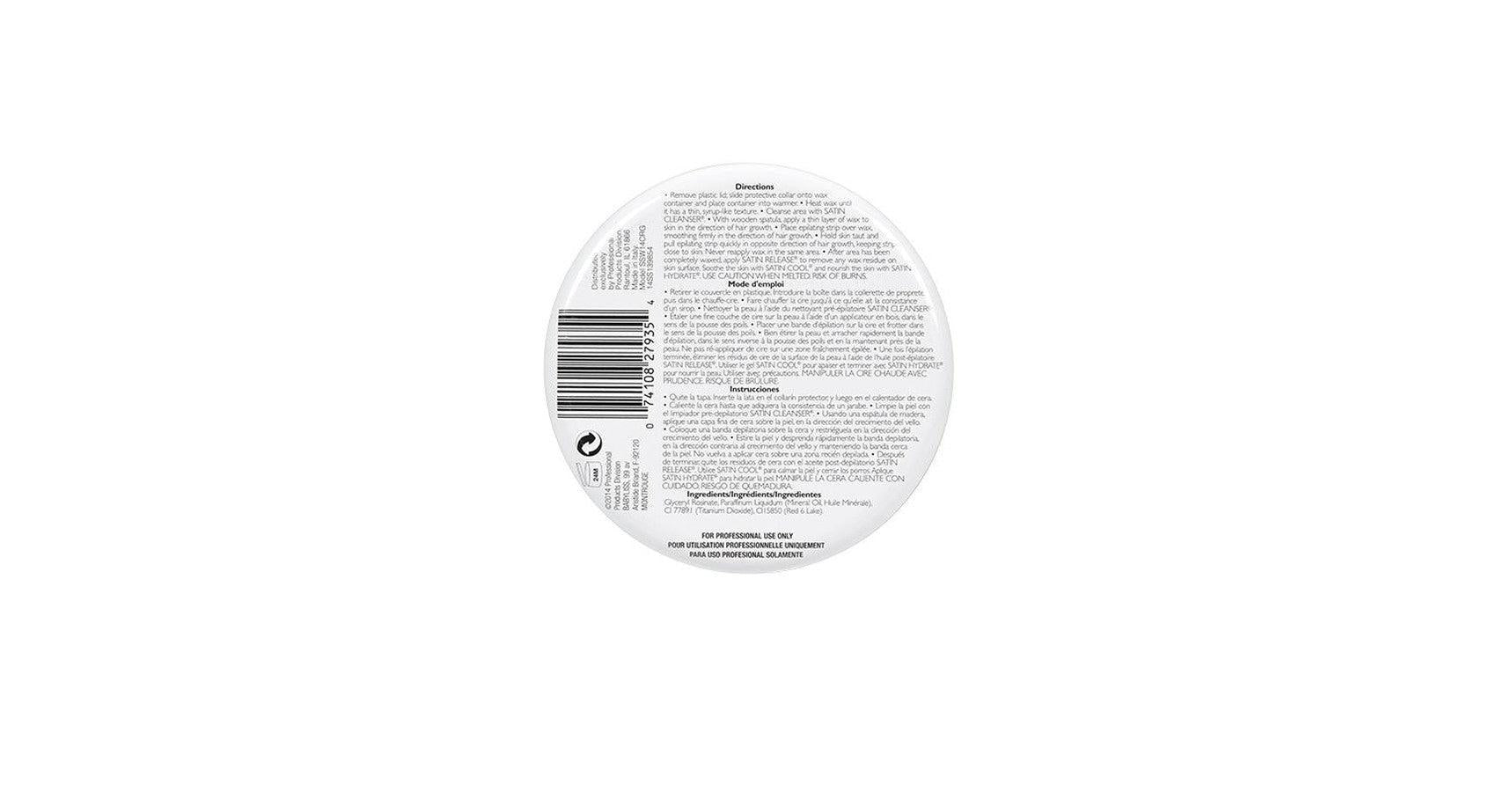 Satin Smooth Deluxe Cream Wax (14oz)
