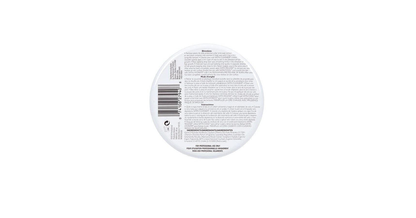 Satin Smooth Lavender Wax with Chamomile (14oz)