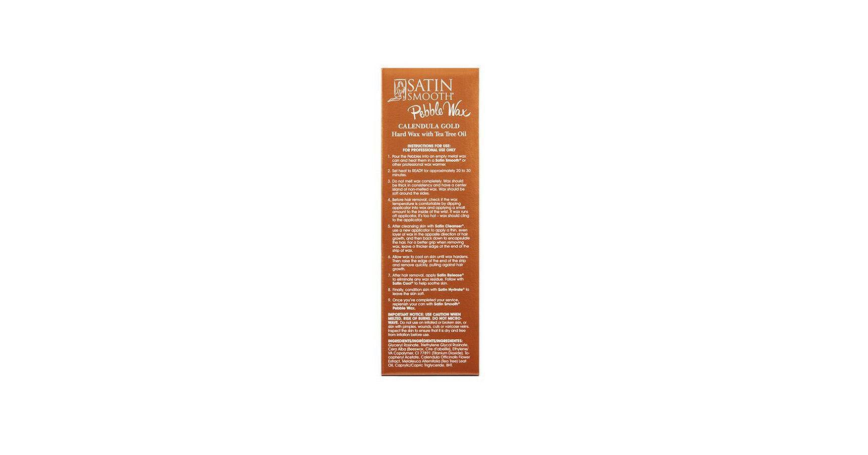 Satin Smooth Calendula Gold Bead Wax with Tea Tree (35oz)