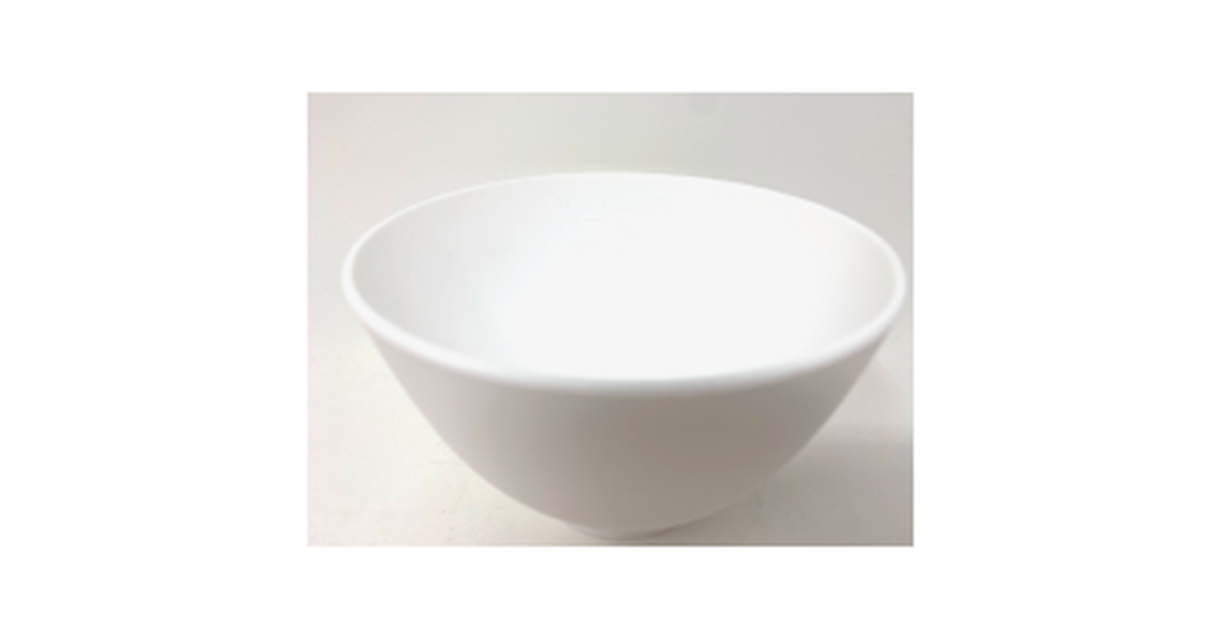 Silicone Bowl White Large 125x82mm 450ml/14oz ( food grade )