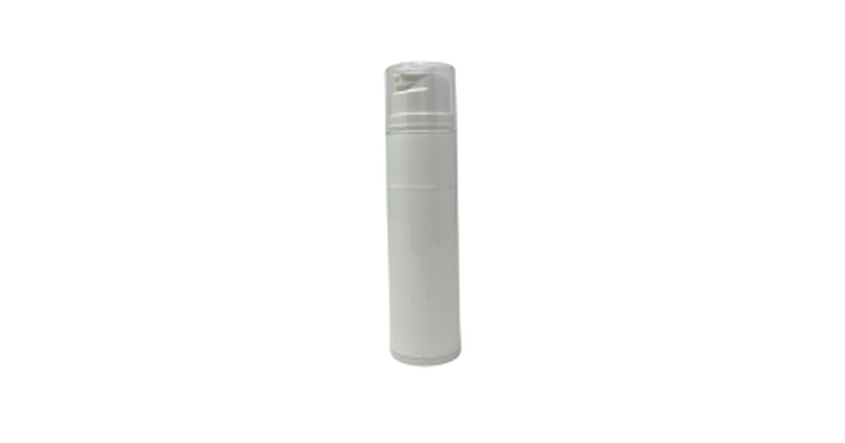 White Plastic Airless Pump Bottle (35ml)