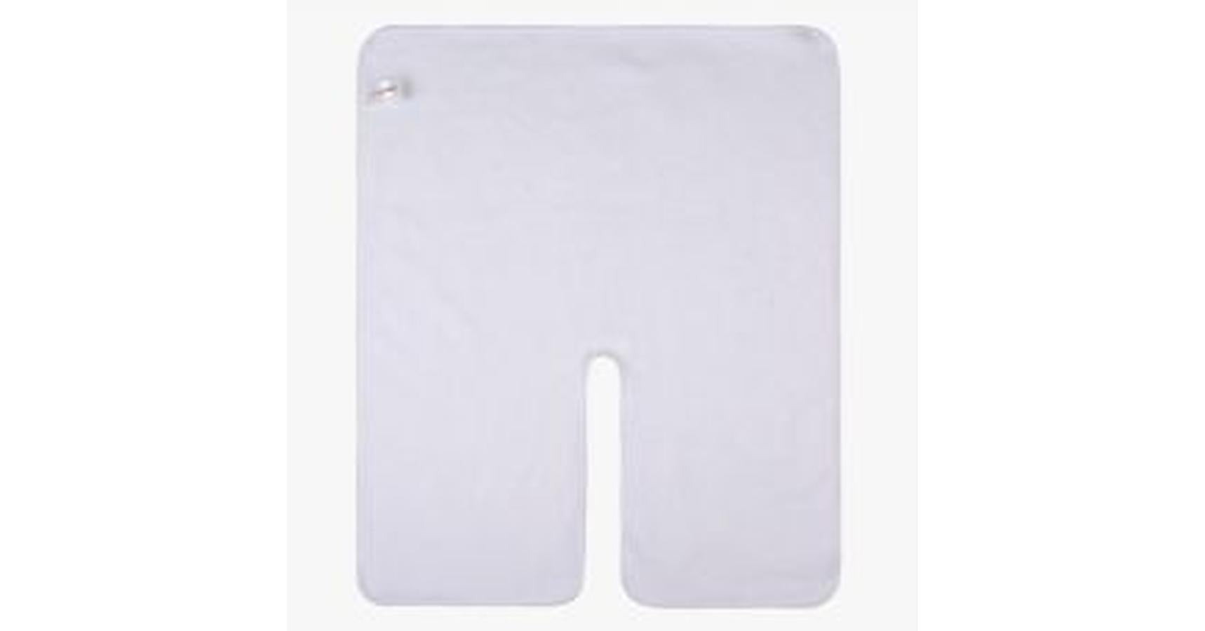 U Shape Towel Microfiber White 40x50cm (4pc/pk)