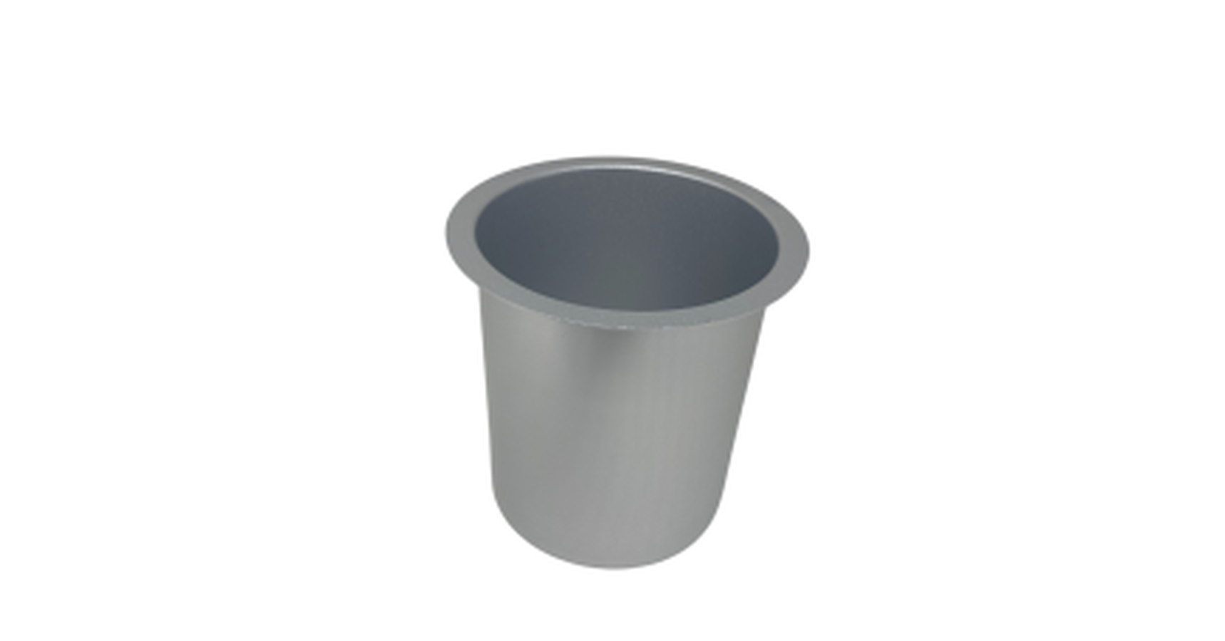 Tall Aluminum Pot for Wax Heater (11.5cm/4.5'' tall, 10cm/ 3&7/8" diameter